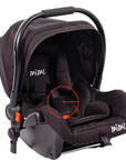 Mimi Luxe Infant Car seat | Strap Covers | Black