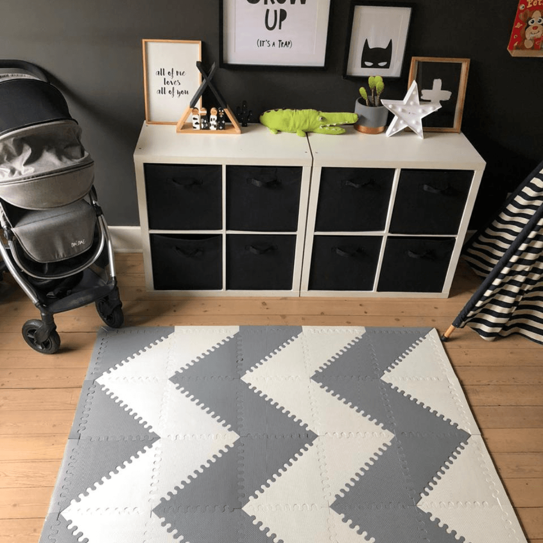 Mimi play mat - Grey and White