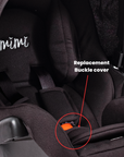 Mimi Luxe Infant Car seat | Buckle Cover | Black