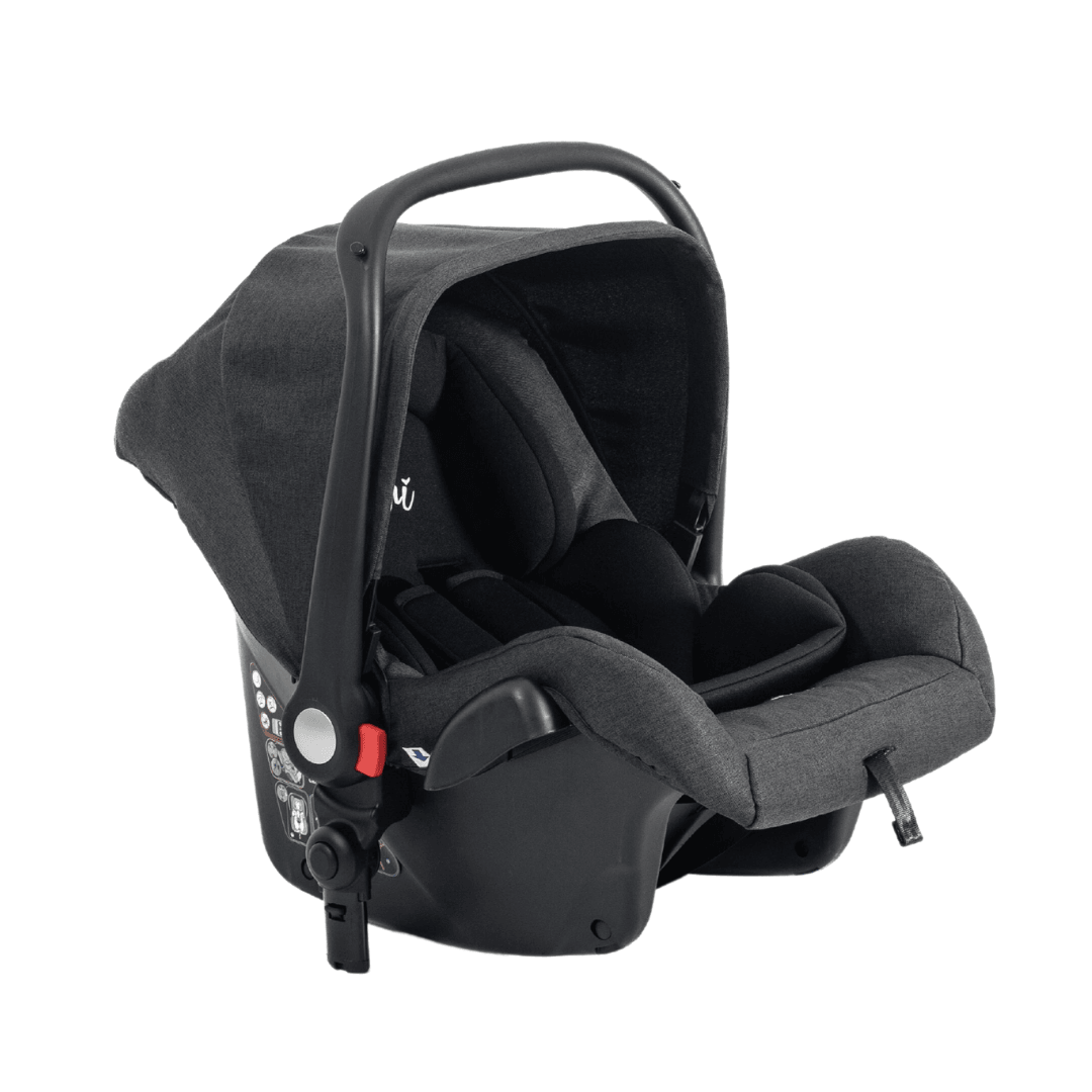 Mimi Luxe Infant Car seat (0-13kgs) | Charcoal Black