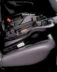 AVARO ISOFIX base installed on a vehicle seat with support leg
