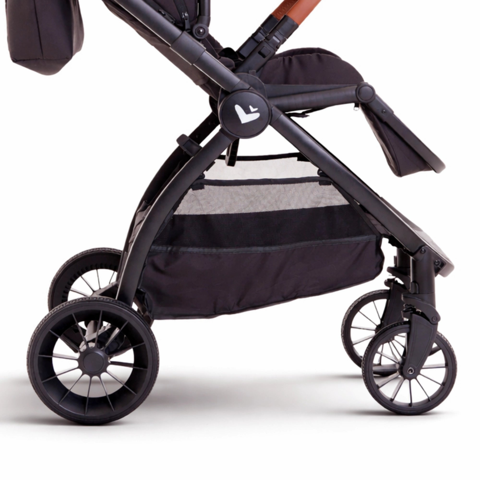 Mimi LUNO stroller side view basket view