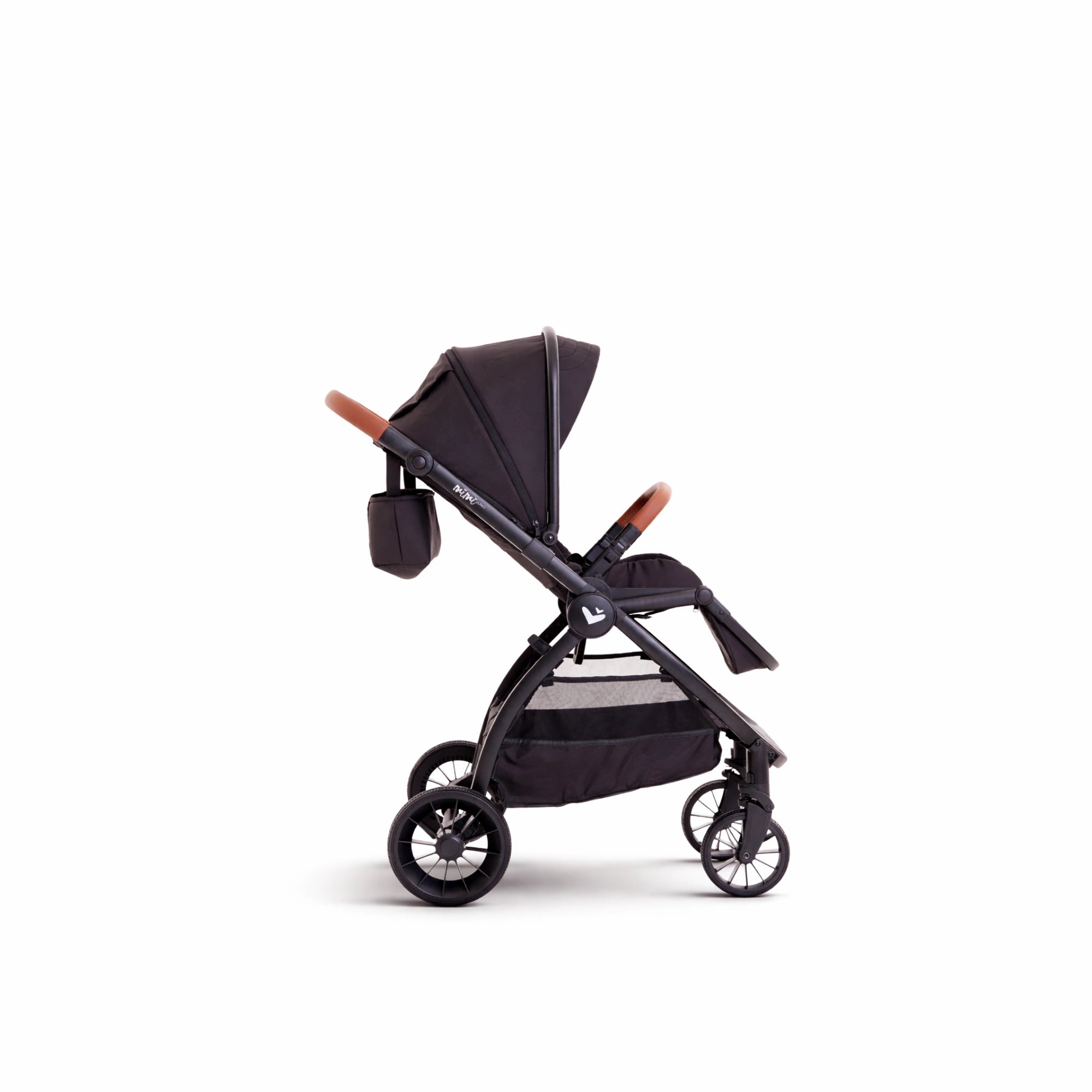 Mimi LUNO stroller side view with reversible stroller seat