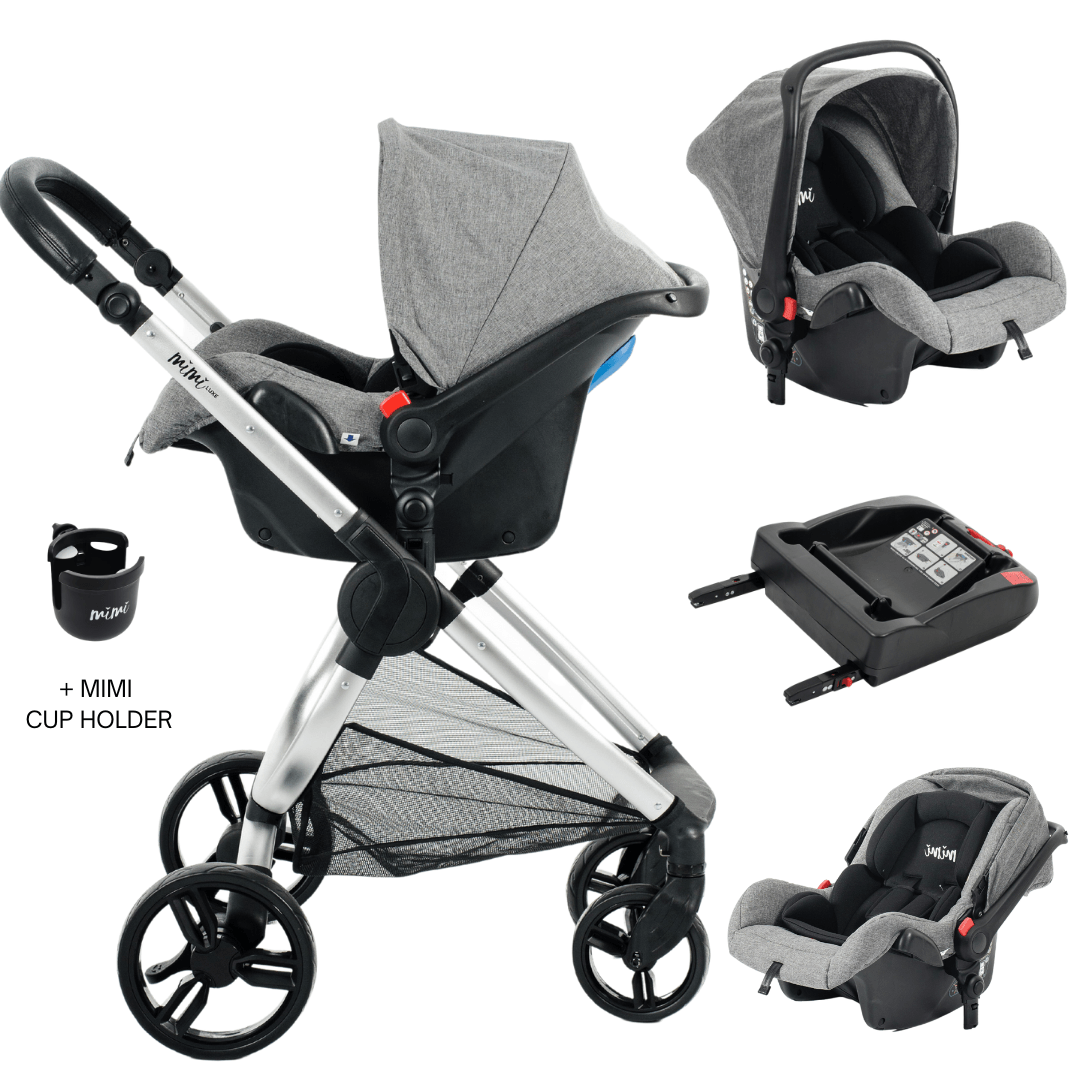 Mimi Luxe Shopper Travel System | Misty Grey | End of Range